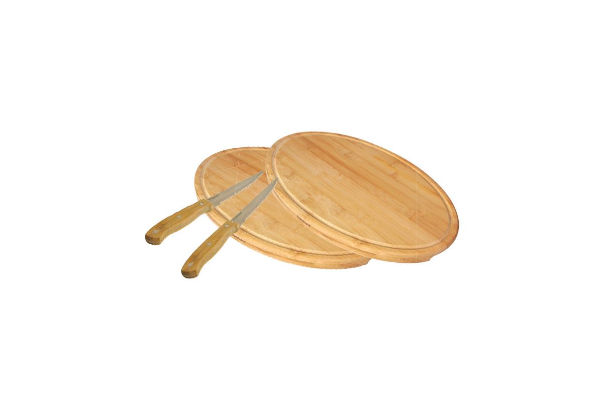 Molida Set-4 Parça Steak Tahtası ve Bıçak